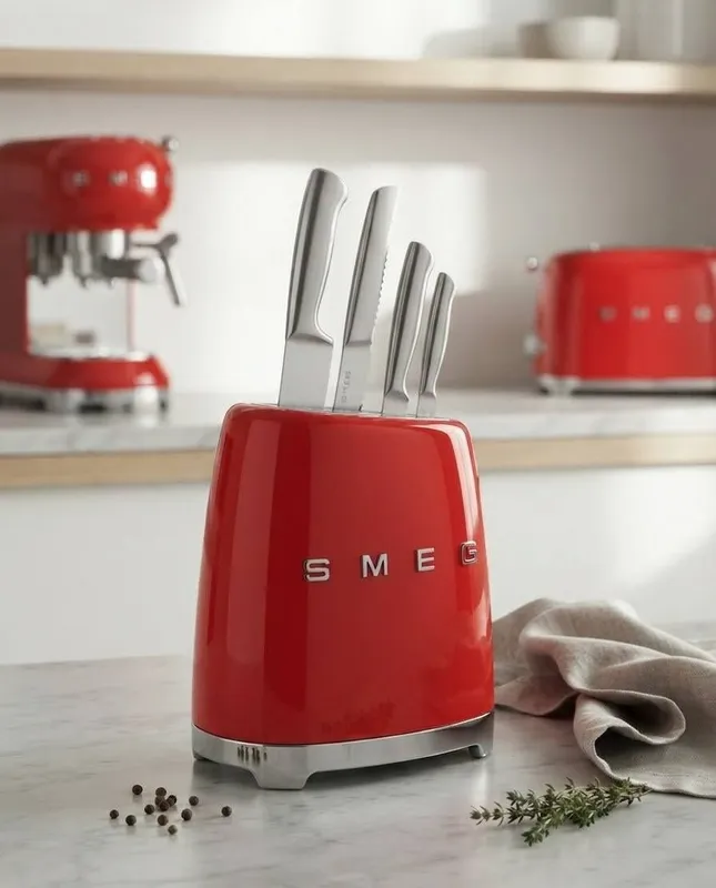 Smeg oshxona pichoqlari to‘plami 5