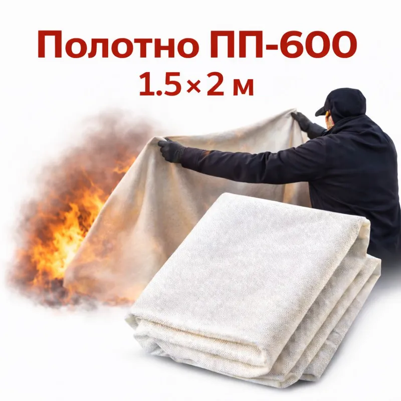 Yong‘inga qarshi mato PP-600
O‘lchami: 1.5 × 2 m Yong‘inga qarshi mato PP-600
O‘lchami: 1.5 × 2 m