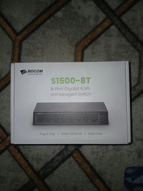 сетевой коммутатор (Ethernet Switch). 8 portli tarmoq kommutatori 2