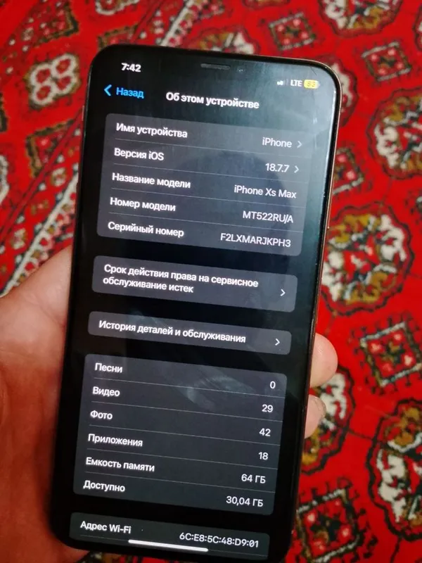 Iphone xs max gold 64 gb — фото 3