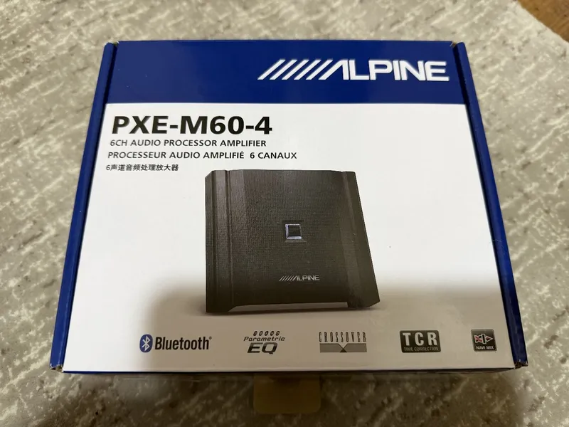 Alpine PXE-M60-4 DSP процессор 6-канальный