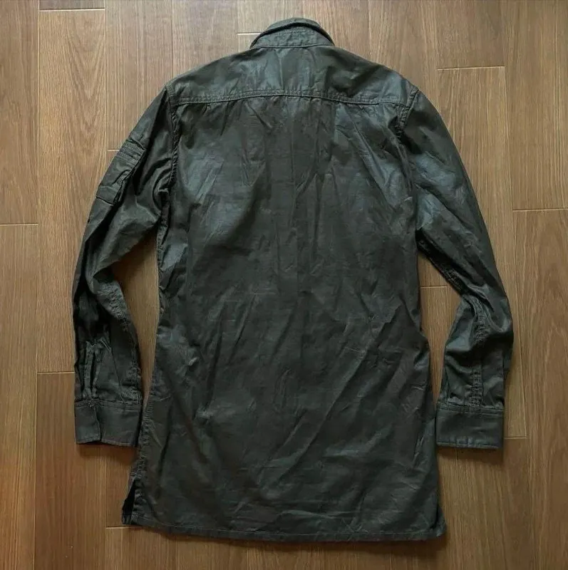 Архивная рубашка Tornado Mart Japan Military армейская винтаж y2k — фото 3