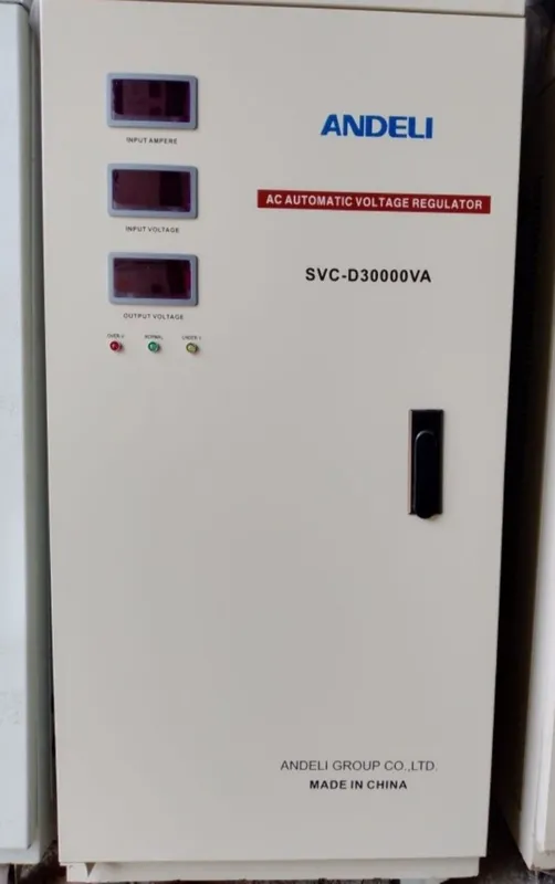 Стабилизатор Andeli 30 kVA 4