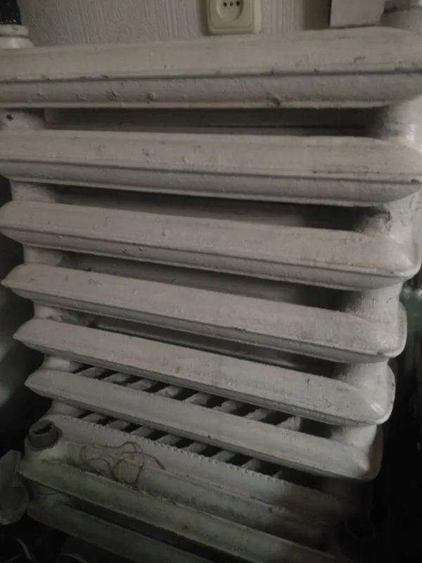 Чугунная батарея, широкая