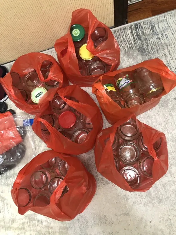 Бонка банка для закривания огурцов варение