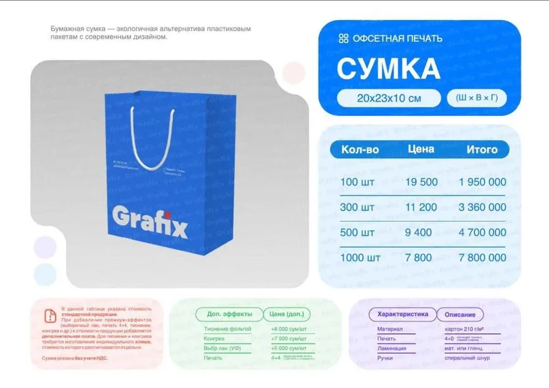 Картонные подарочные пакеты и брендированные пакеты. разные размеры 2