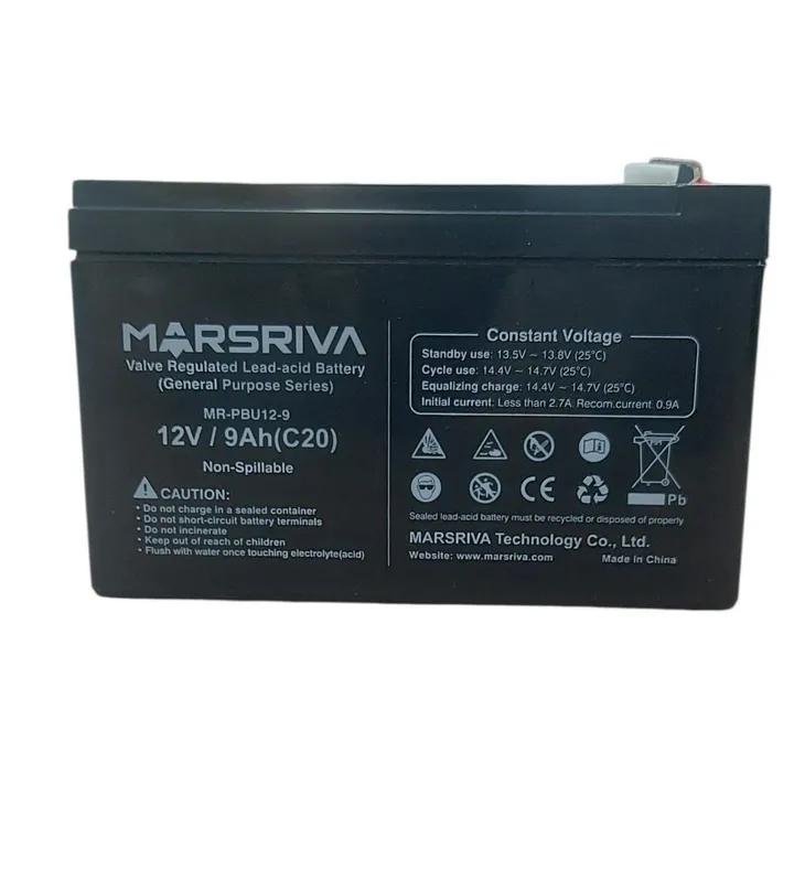 Аккумулятор 12в 9 а MARSRIVA Аккумулятор 12в 9 а MARSRIVA