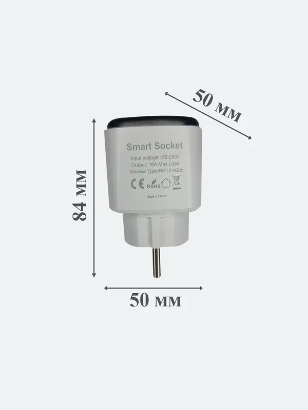 Умная розетка smart plug wifi smart socket — фото 2