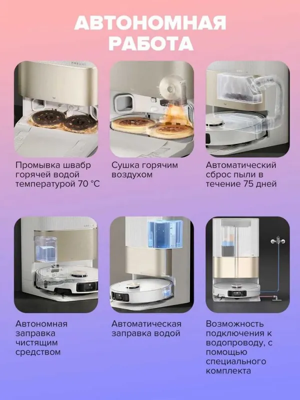 Робот-пылесос Xiaomi Dreame L40 Ultra Авто мойка и сушка мопов 2026 — фото 3