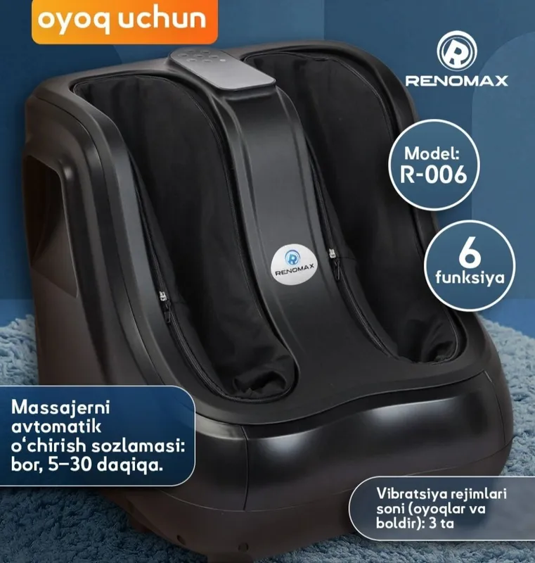 Oyoq massajori renomax