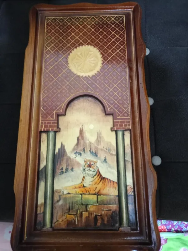 Нарды игровой ручная работа 1 Нарды игровой ручная работа 1