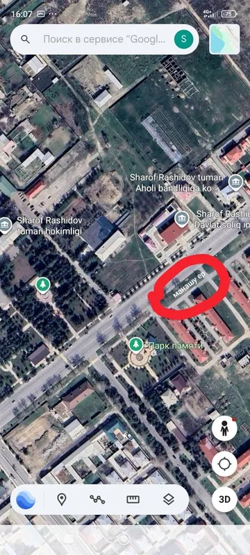 Нотурар Ер майдони сотилади Савдо павилони куриш учун локация зур жой