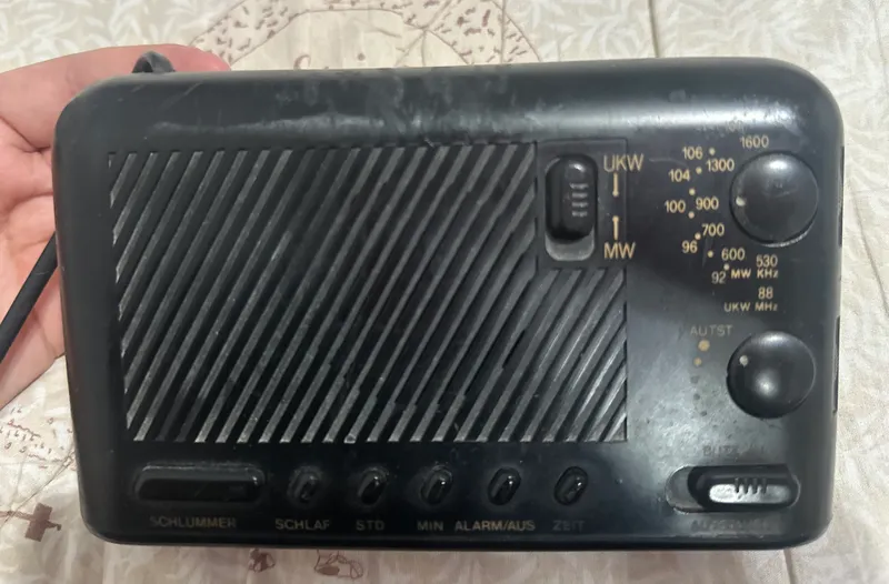 Pacini retro AM/FM radioli budilnik-soat sotaman 1