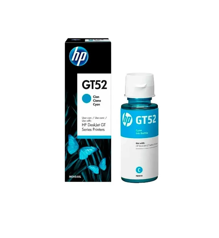 # Чернила HP GT52 Cyan для InkTank/SmartTank 1 # Чернила HP GT52 Cyan для InkTank/SmartTank 1