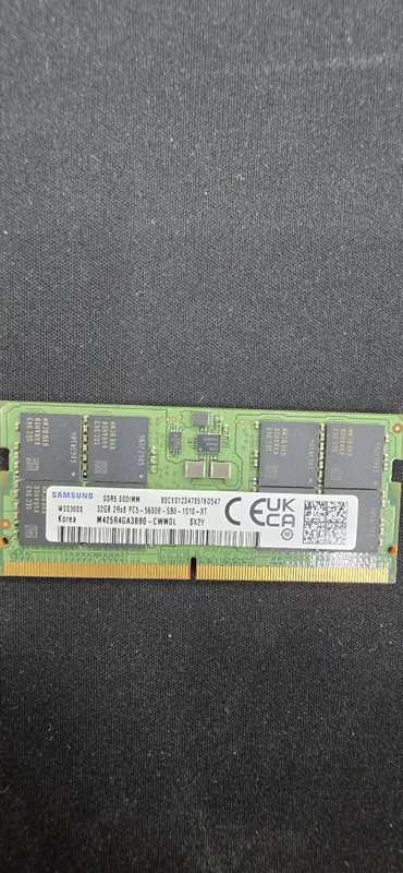 Оперативная память Samsung 32GB DDR5 5600MHz Laptop RAM