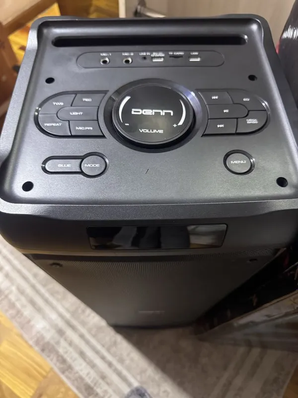 Колонка 120w denn partybooster fort — фото 2