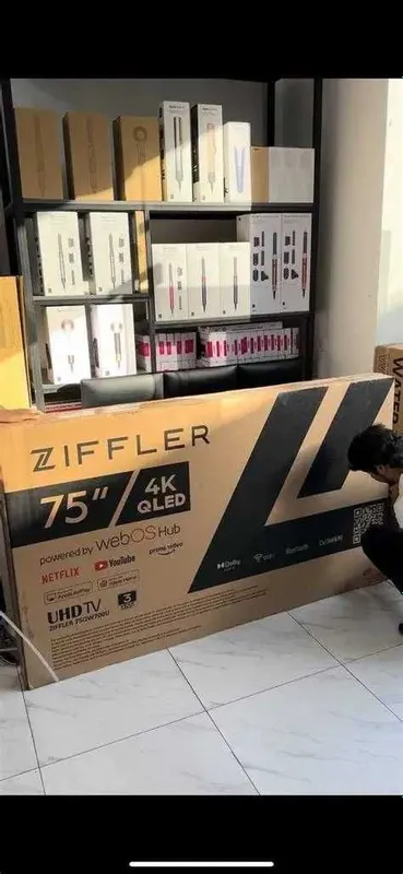Телевизор Ziffler F75Q80OU QLED 4K 120HZ по всему городу доставка есть 1