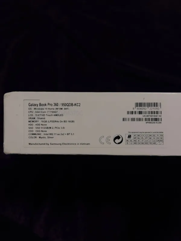 Samsung Galaxy Book Pro 360 / i7 / 16GB / AMOLED — фото 4