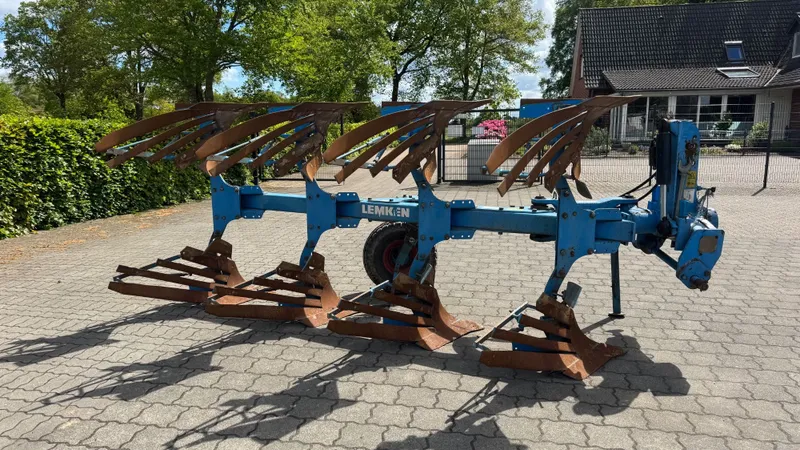 Lemken Europal 8 Omoch, Claas Arion John Deere — фото 1