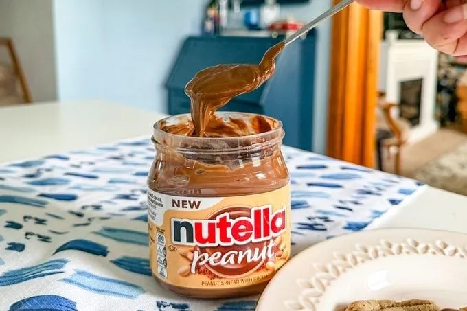 Nutella Peanat новый вкус 300 тыс из Америки шоколадная паста сладости — фото 4