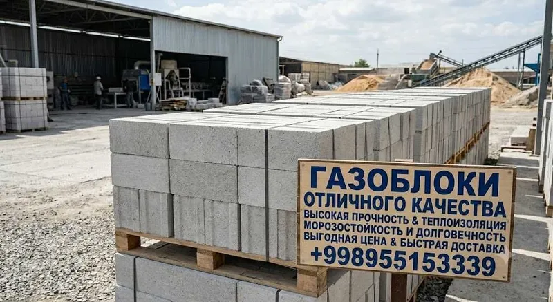 Газоблок(Gazablok) по оптовый цене