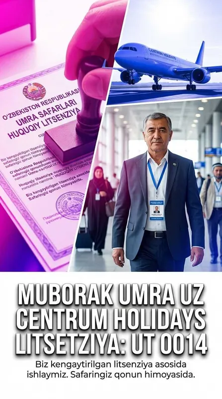Centrum Holidays Umra Amallari Mirzo Ulugbek Muborak Umra Tur Paket 5