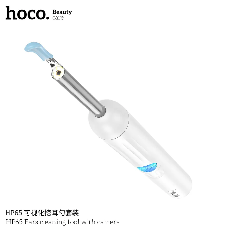 Hoco HP65 Визуальный ушной эндоскоп набор для чистки ушей с камерой — фото 3
