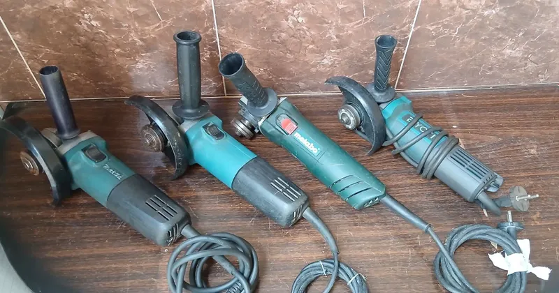 Майда болгаркала Makita 2 ta Metabo Biyoti хаммаси оригинал