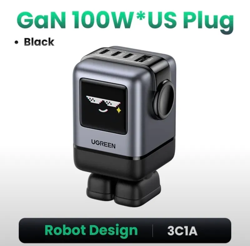 Ugreen 100 Vt gan zaryadlagich 1 Ugreen 100 Vt gan zaryadlagich 1