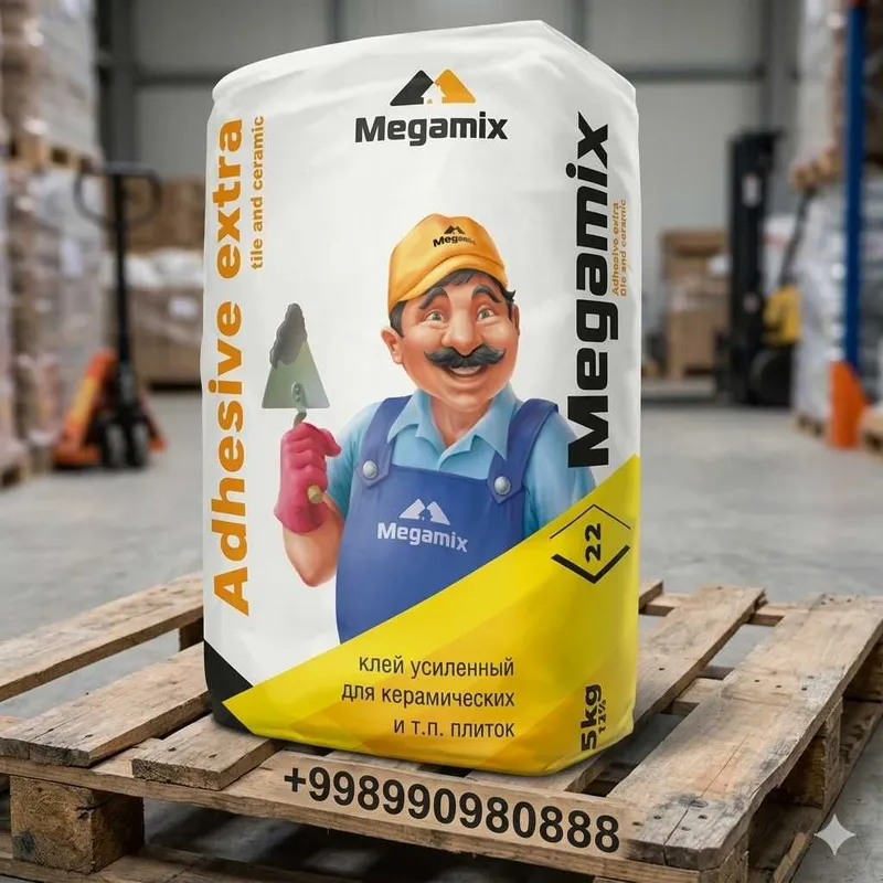 Плиточный клей Megamix Adhesive Extra 220. Цена 1720 сум
