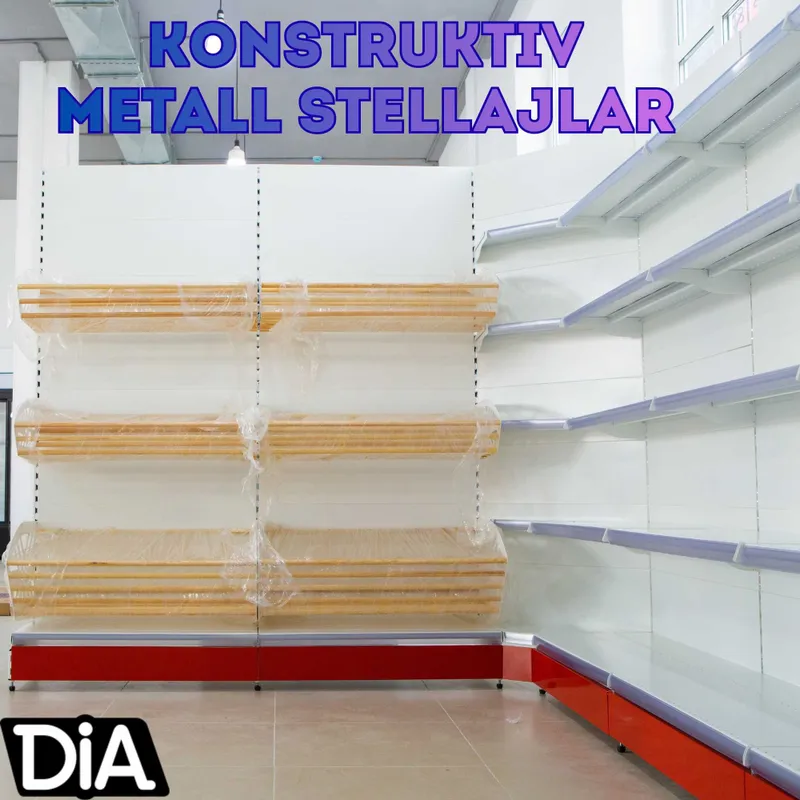 Стеллаж железные для магазина, temir stellajlar, savdo tokcha 1