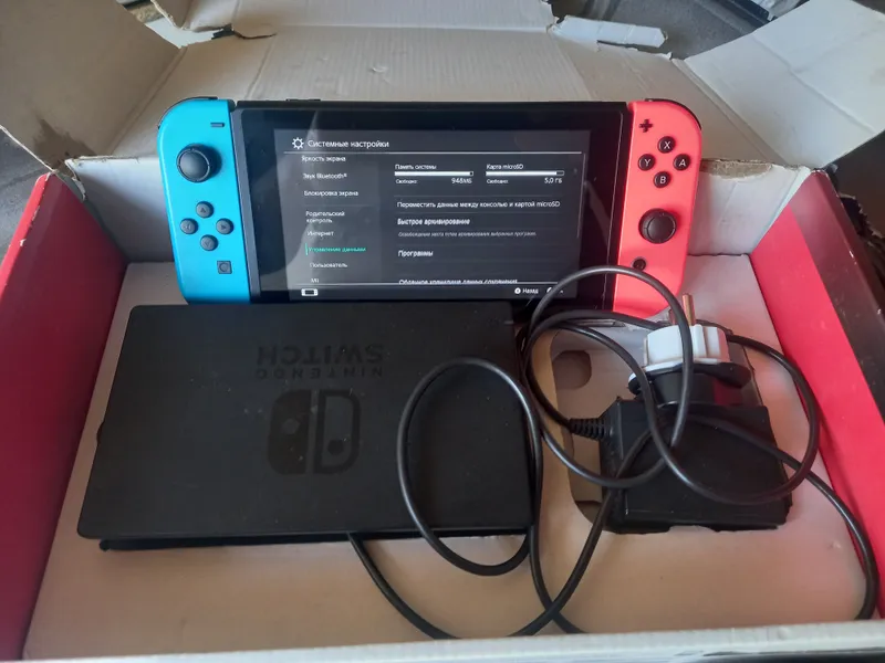 Прошитая Nintendo Switch rev2! — фото 4
