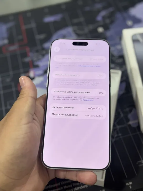 iPhone 16 Pro Max 256Gb E-Sim Imei O'tmagan — фото 2