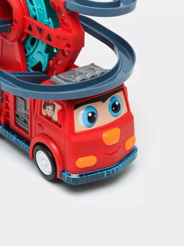 Fire rail car duck — детская игрушка 3 Fire rail car duck — детская игрушка 3