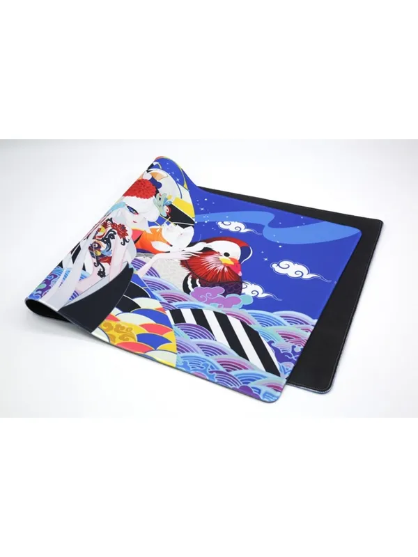 Коврик для мышки Varmilo mousepad Lovebirds Blue, 900x400x4мм — фото 5