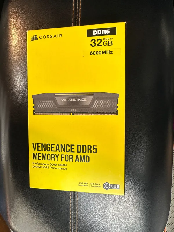 Corsair 32GB 2x16GB 6000MHz Memory for AMD 1 Corsair 32GB 2x16GB 6000MHz Memory for AMD 1