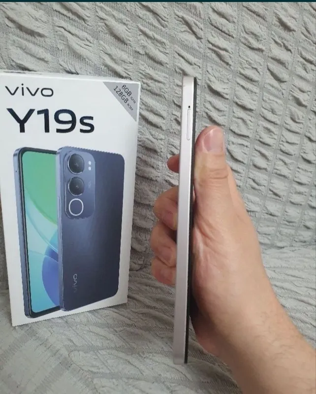 Vivo Y19S 12/128GB Silver Igravoy Original Karobka Holati Yaxshi Zor 5