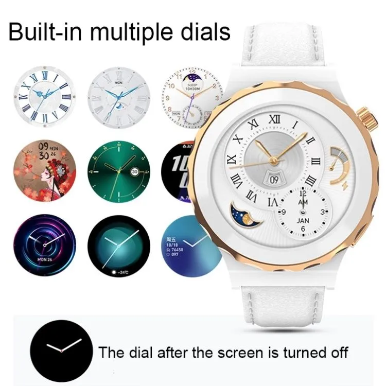 Hw3 mini ayollar uchun klassik smart watch simsiz zaryadlash — фото 3 Hw3 mini ayollar uchun klassik smart watch simsiz zaryadlash — фото 3
