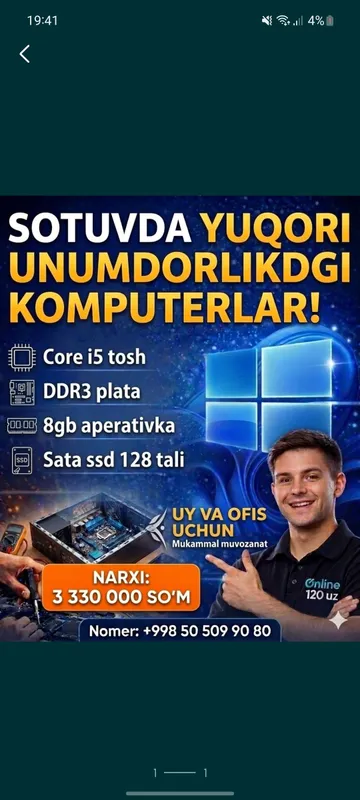 komputer sotiladi