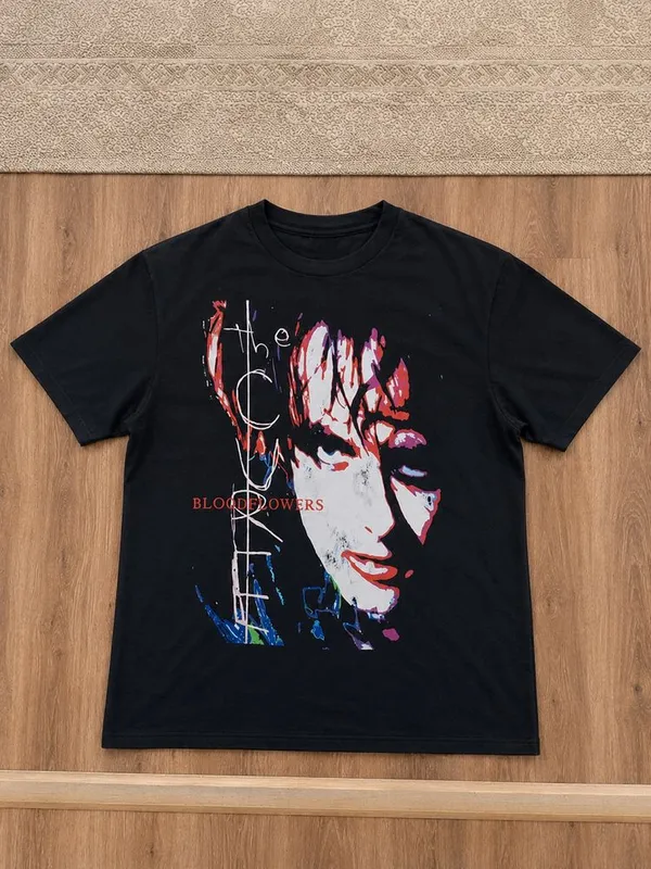 Оригинальный мерч The Cure Bloodflowers Tour Bershka