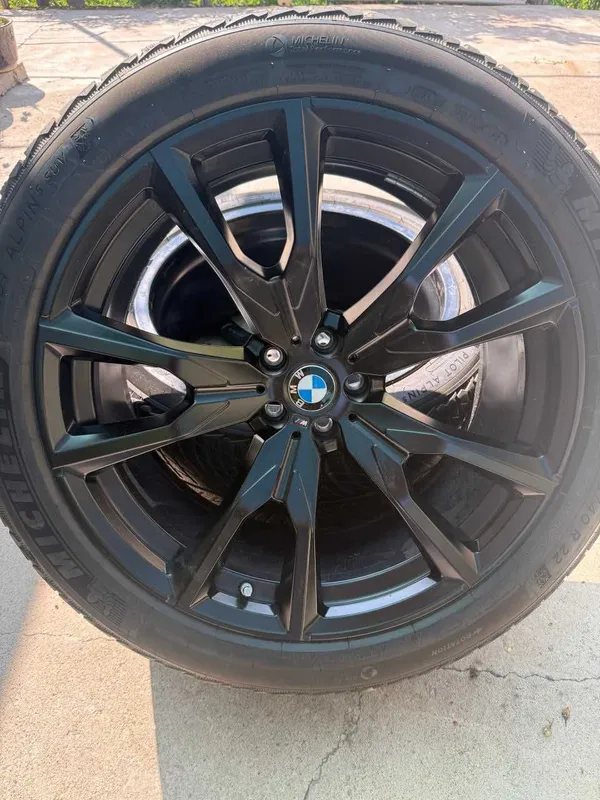 Оригинальные колеса / диски BMW 742M R22 с Michelin Pilot Alpin 5 — фото 6