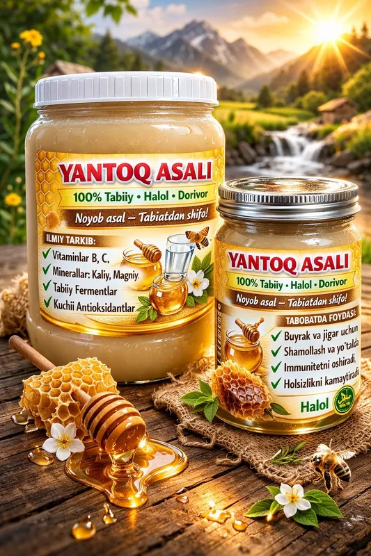 XAQIQIY ASAL Ro'za oyida oilangizga shifo ulashing — фото 1