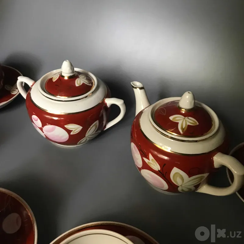 Редкий чайный сервиз СССР 3 Редкий чайный сервиз СССР 3
