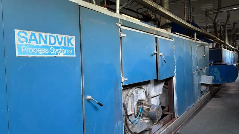 Продаётся линия «SANDVIK» для сушки (переработки) фруктов и овощей 4 Продаётся линия «SANDVIK» для сушки (переработки) фруктов и овощей 4