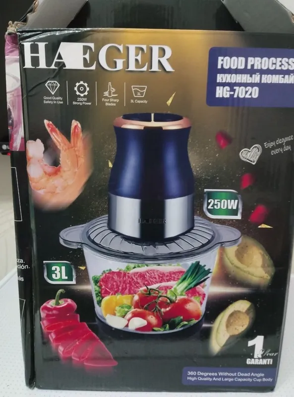 Универсальный Кухонный комбайн мясорубка и овощерезка — фото 1
