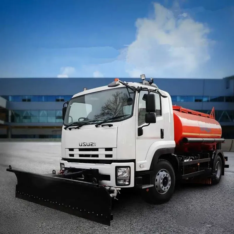 ISUZU FVR34K kombinirovannaya polivouborochnaya mashina