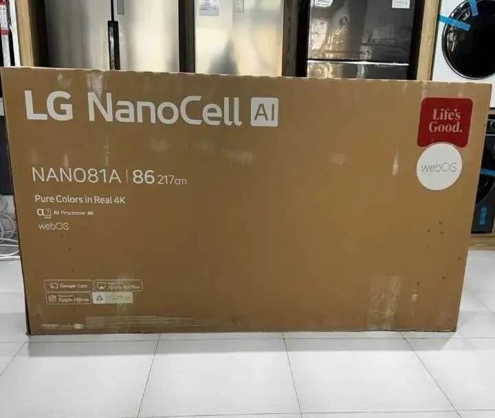 Телевизор LG NANO81A6A Ai 4K 2025 WebOS Со Склада Доставка Бесплатно — фото 3