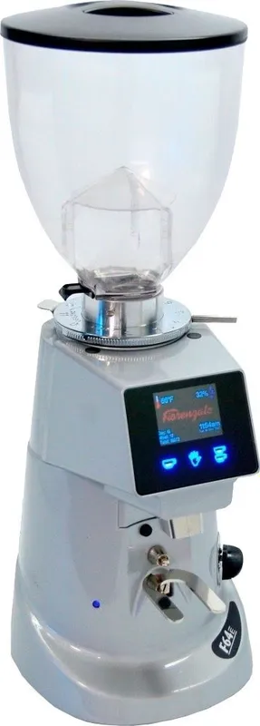 Профессиональная кофемолка Fiorenzato F64 E с сенсорным дисплеем.