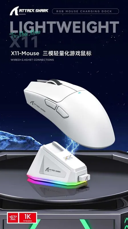 Attack Shark игровые Мышь X11 Mouse 1 Attack Shark игровые Мышь X11 Mouse 1