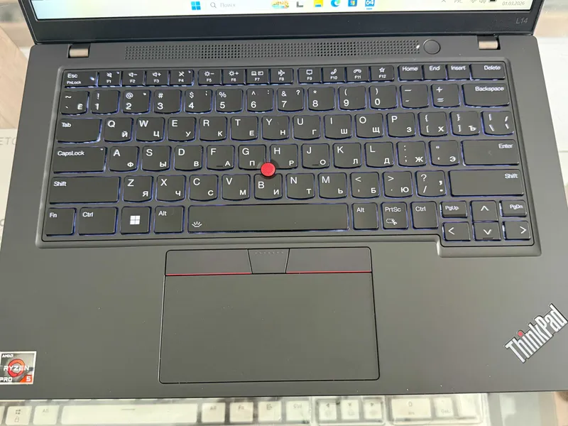 Lenovo ThinkPad L14 AMD Ryzen 7530U озу16гб 256ssd — фото 2